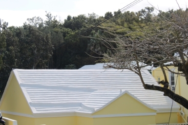 Bermuda white roof